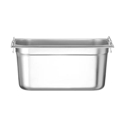 Kontejner GN 1/3 s držadly, HENDI, Budget Line, GN 1/3, 5,7L, 325x176x(H)150mm | 817445